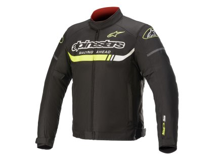 bunda T-SP S IGNITION WATERPROOF, ALPINESTARS (černá/žlutá fluo) 2024