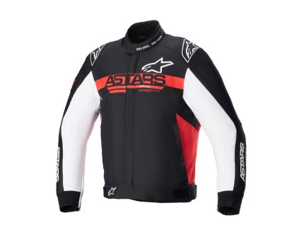 bunda MONZA SPORT, ALPINESTARS (černá/červená/bílá) 2024