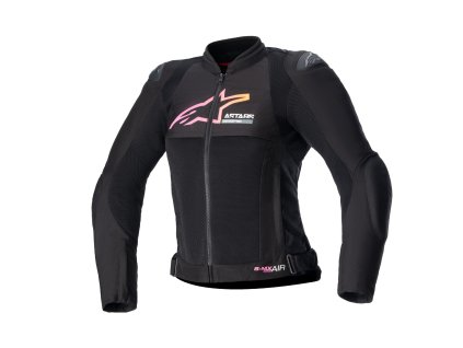 bunda STELLA SMX AIR, ALPINESTARS, dámská (černá/gradient) 2026 (Velikost/Provedení XS)