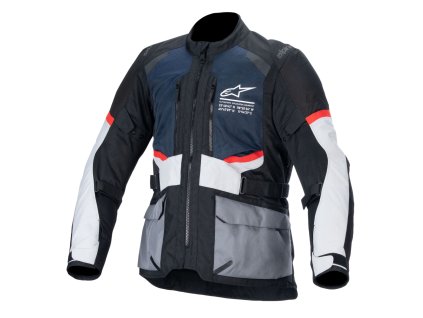 bunda ANDES AIR DRYSTAR, ALPINESTARS (tmavě modrá/černá/světle šedá) 2026 (Velikost/Provedení 4XL)