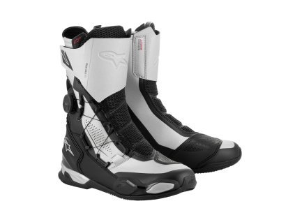 boty SP-X BOA, ALPINESTARS (černá/stříbrná) 2026 (Velikost/Provedení 46)