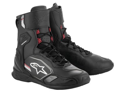 boty SUPERFASTER, ALPINESTARS (černá/šedá/červená) 2026 (Velikost/Provedení 47,5)