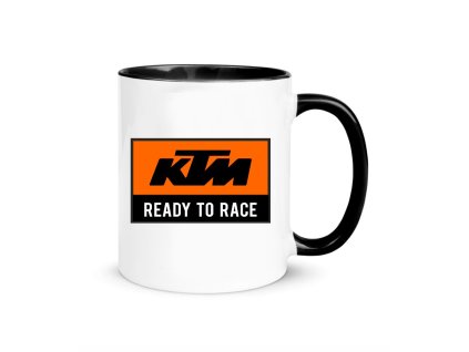 hrncek s potlacou motorkarsky moto ktm ready to race cierny