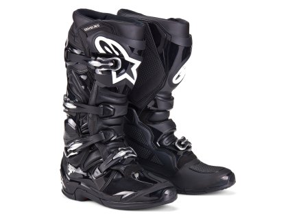 boty TECH 7, ALPINESTARS (černá) 2026 (Velikost/Provedení 44,5)