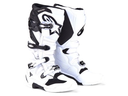 boty TECH 7, ALPINESTARS (bílá/černá) 2026 (Velikost/Provedení 52)