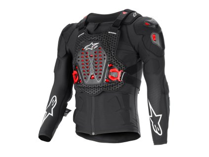 chránič těla BIONIC XTR PLASMA, ALPINESTARS (černá/červená/bílá) 2026 (Velikost/Provedení L)