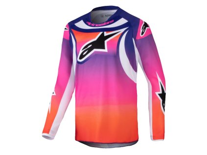 dres RACER WURX, ALPINESTARS, dětský (multicolor/bílá) 2025 (Velikost/Provedení XL)