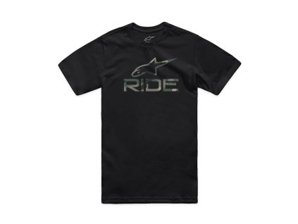 triko RIDE 4.0 CAMO CSF, ALPINESTARS (černá) (Velikost/Provedení 2XL)