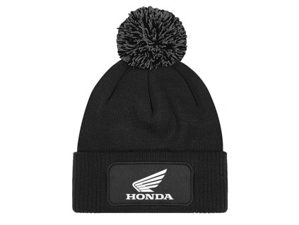 Zimní čepice s bambulí, motiv HONDA, více barev