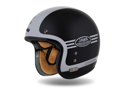přilba Eso Jawa Panel, CASSIDA (černá perleť/antracit/stříbrná) 2026 (Velikost/Provedení XS (53 až 54 cm))