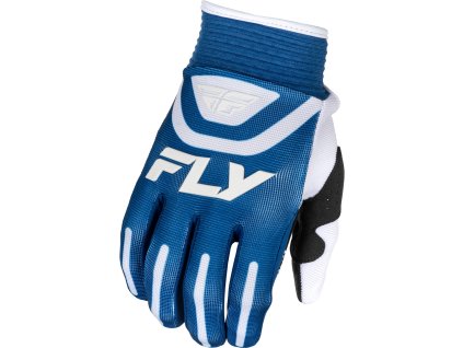rukavice F-16. FLY RACING - USA 2025 (modrá/bílá) (Velikost/Provedení S)