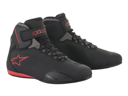 boty SEKTOR, ALPINESTARS (černá/červená) 2026 (Velikost/Provedení 48)