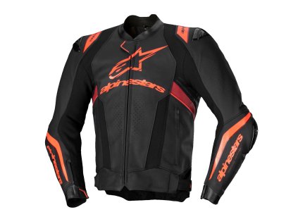 bunda MISSILE 3 IGNITION, ALPINESTARS (černá/červená fluo/tmavě červená) 2026 (Velikost/Provedení 62)