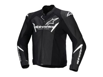 bunda FASTER 3 AIRFLOW, ALPINESTARS (černá/bílá) 2026 (Velikost/Provedení 60)