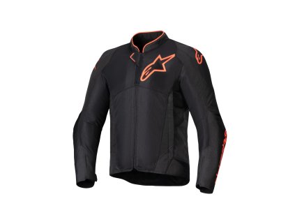 bunda VIPER AIR V4, ALPINESTARS (černá/červená fluo) 2026 (Velikost/Provedení 2XL)