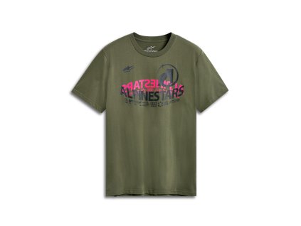 triko SEMICIRCLE CSF, ALPINESTARS (zelená) (Velikost/Provedení M)