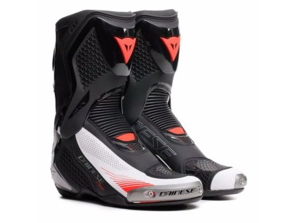 Dainese TORQUE 4 AIR letní sportovní boty bílé/fluo-červené (Velikost/Provedení 44)