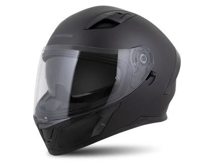 Moto přilba Cassida Orbit Solid černá matná/černá (Velikost Velikost S (55-56))