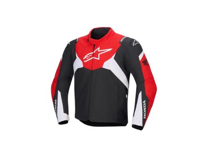 bunda T-JAWS V4 WATERPROOF HONDA kolekce, ALPINESTARS (černá/červená/bílá) 2026 (Velikost/Provedení 3XL)