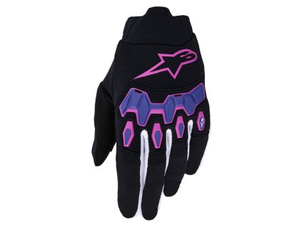 rukavice FULL BORE V2, ALPINESTARS (fialová/černá) 2026 (Velikost/Provedení L)