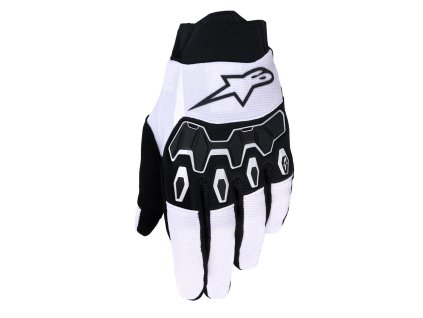 rukavice FULL BORE V2, ALPINESTARS (světle šedá/černá) 2026 (Velikost/Provedení M)