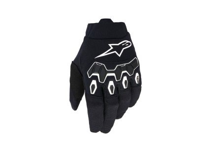 rukavice FULL BORE V2 YOUTH/KIDS, ALPINESTARS, dětské (černá/bílá) 2026 (Velikost/Provedení L)