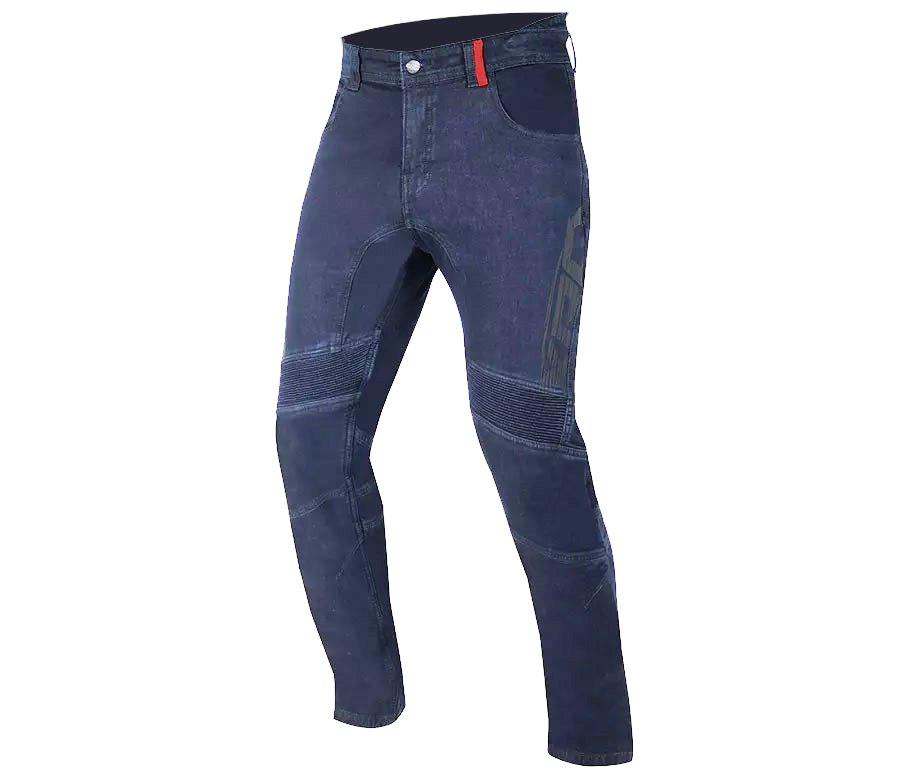 XRC CROPPED jeans men blue moto džíny Velikost.: 32
