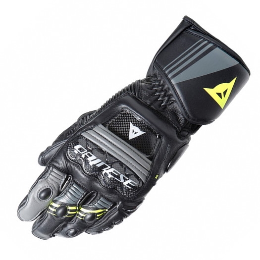 Dainese DRUID 4 sportovní rukavice šedé/černé/fluo-žluté Velikost/Provedení: XS