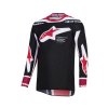 dres SUPERTECH PRO AFD VISTA, ALPINESTARS (černá/červená/bílá) 2026 (Velikost/Provedení L)