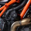 Aero padací chrániče, KTM 1290 Super Duke R , Černá (Velikost/Provedení Černá)