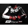 NEW 4SR RR PISTA AR 2pc leather suit & RR Aramid Core Red gloves