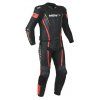 MBW FLASH RED dvoudílná moto kombinéza