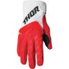 THOR SPECTRUM RED/WHITE 2022 motokrosové rukavice