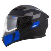 přilba Integral 3.0 RoxoR, CASSIDA (černá matná/modrá/šedá/bílá, plexi s přípravou pro Pinlock) (Velikost/Provedení XS (53 až 54 cm))