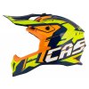přilba Cross Pro 2 Contra, CASSIDA (žlutá fluo/oranžová/modrá) (Velikost/Provedení XL (61 až 62 cm))