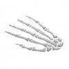 Emblém 3D samolepící "Skeleton Hand" (ruka), chrom