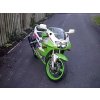 RG Racing padací chrániče pro motocykly KAWASAKI ZXR400, bílé (pár) (Velikost/Provedení Bílá)