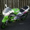 RG Racing padací chrániče pro motocykly KAWASAKI ZXR400, bílé (pár) (Velikost/Provedení Bílá)