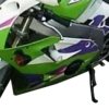 RG Racing padací chrániče pro motocykly KAWASAKI ZXR400, bílé (pár) (Velikost/Provedení Bílá)