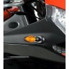 Adaptéry mikroblinkrů pro Aprilia RS4 125 (2011), černý (Velikost/Provedení Černá)