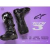 boty TECH 3, ALPINESTARS (černá) 2026 (Velikost/Provedení 40,5)