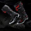 boty TECH 7 ENDURO, ALPINESTARS (černá/červená fluo/bílá) (Velikost/Provedení 48)
