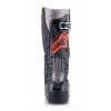 boty TECH 10, ALPINESTARS (černá/červená fluo/šedá) 2025 (Velikost/Provedení 43)