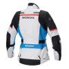 bunda STELLA ANDES DRYSTAR HONDA kolekce, TECH-AIR 5 kompatibilní, ALPINESTARS, dámská (světle šedá/černá/modrá/červená) 2025 (Velikost/Provedení S)