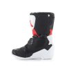 boty TECH 3S KIDS, ALPINESTARS, dětské (bílá/černá/červená) 2025 (Velikost/Provedení 28)