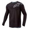dres RACER GRAPHITE, ALPINESTARS (černá) (Velikost/Provedení S)