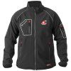 Bunda ACI Softshell černá reflex prvky (Velikost/Provedení S)
