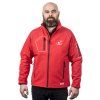 Bunda ACI Softshell červená reflex prvky (Velikost/Provedení S | Barva # červená)