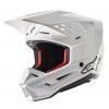 přilba S-M5 SOLID, ALPINESTARS (bílá) 2026 (Velikost/Provedení XS (obvod 53 - 54 cm))
