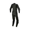 dvoudílná kombinéza STELLA GP PLUS 2, ALPINESTARS (černá/metalická šedá) (Velikost/Provedení 40)